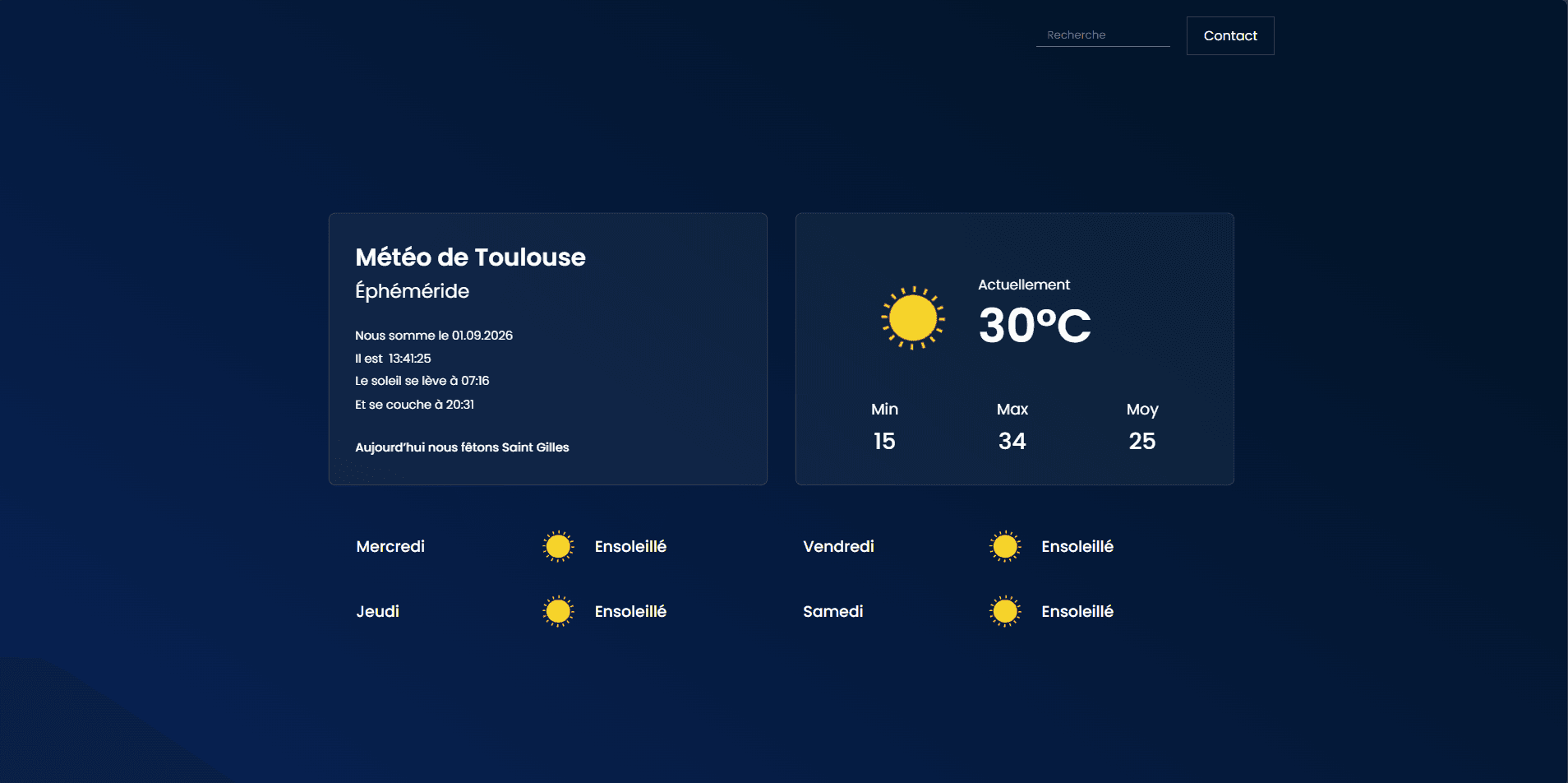API Meteo